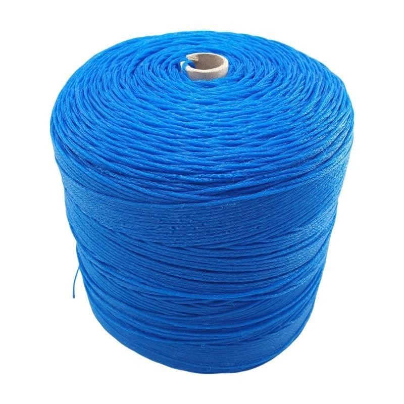 Corda Nylon 8mm Torcida Multiuso Polietileno Azul 50mt