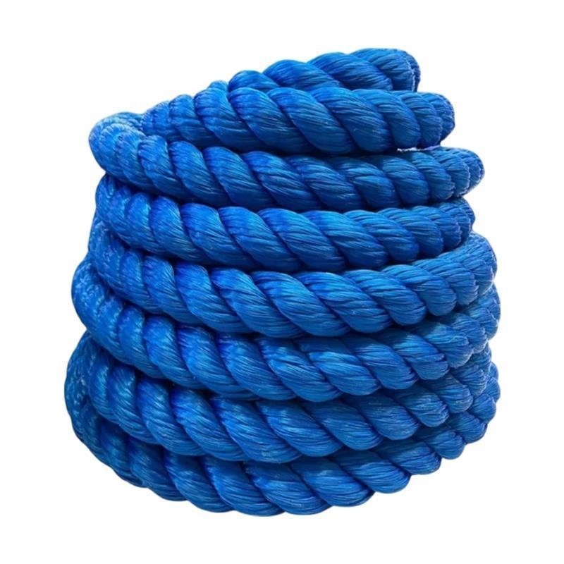 Corda Nylon 25mm Torcida Multiuso Polietileno Azul 220mt