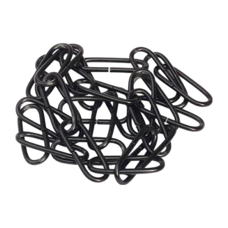 Corrente Lustre Decoração 2,6mm Preta 20mt