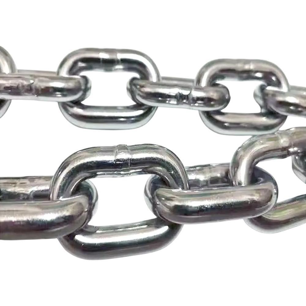 Corrente Soldada Zincada 38mm 1.1/2" 50kg~1,74mt São Raphael