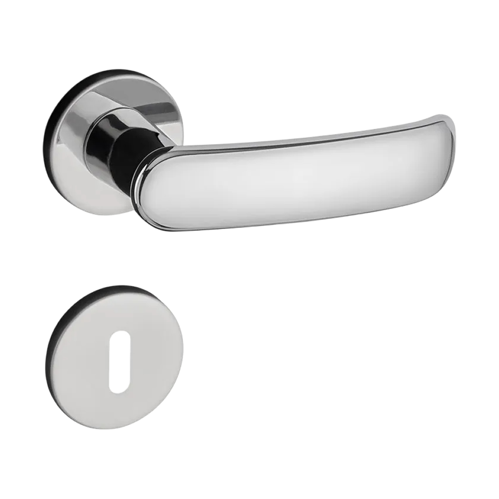 Fechadura Madrid externa 506-80I cromada