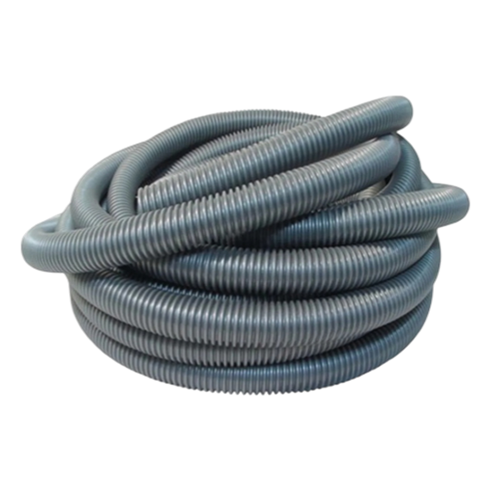 Mangueira Espiral Vácuo Ar Cinza 25mm 1"Pol Ibirá IVCL 25mt