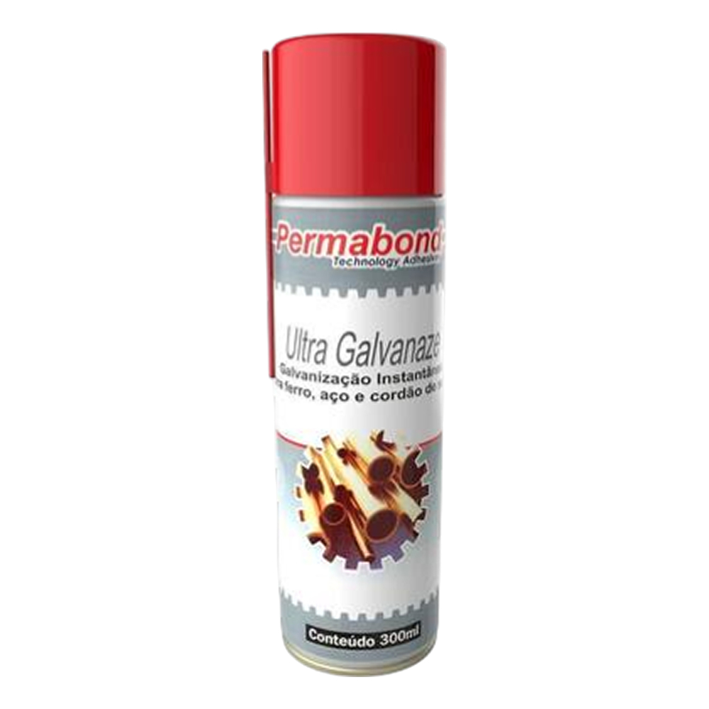 Galvanização Frio Spray 300ml Ultra Galvanaze Permabond