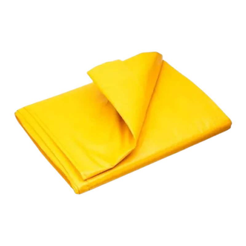 Lona Plastica Cobertura Amarela 4x1mt Uso Geral 65a100micras