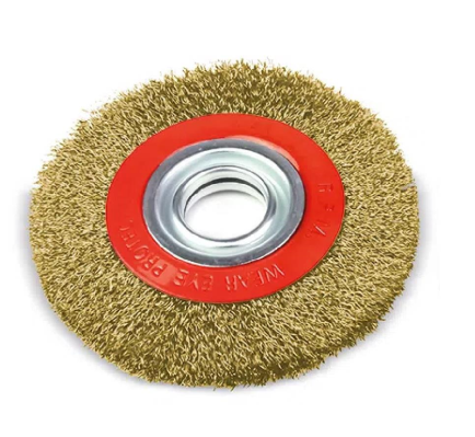 ESCOVA CIRCULAR ACO LATONADO 6Pol. 150x19mm ROCAST 319,0005