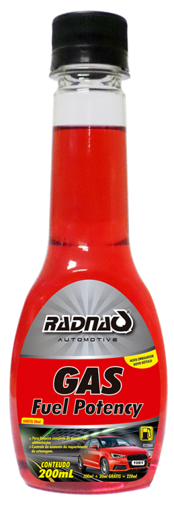 ADITIVO GASOLINA GAS POWER FUEL POTENCY 200ML RADNAQ RQ1081
