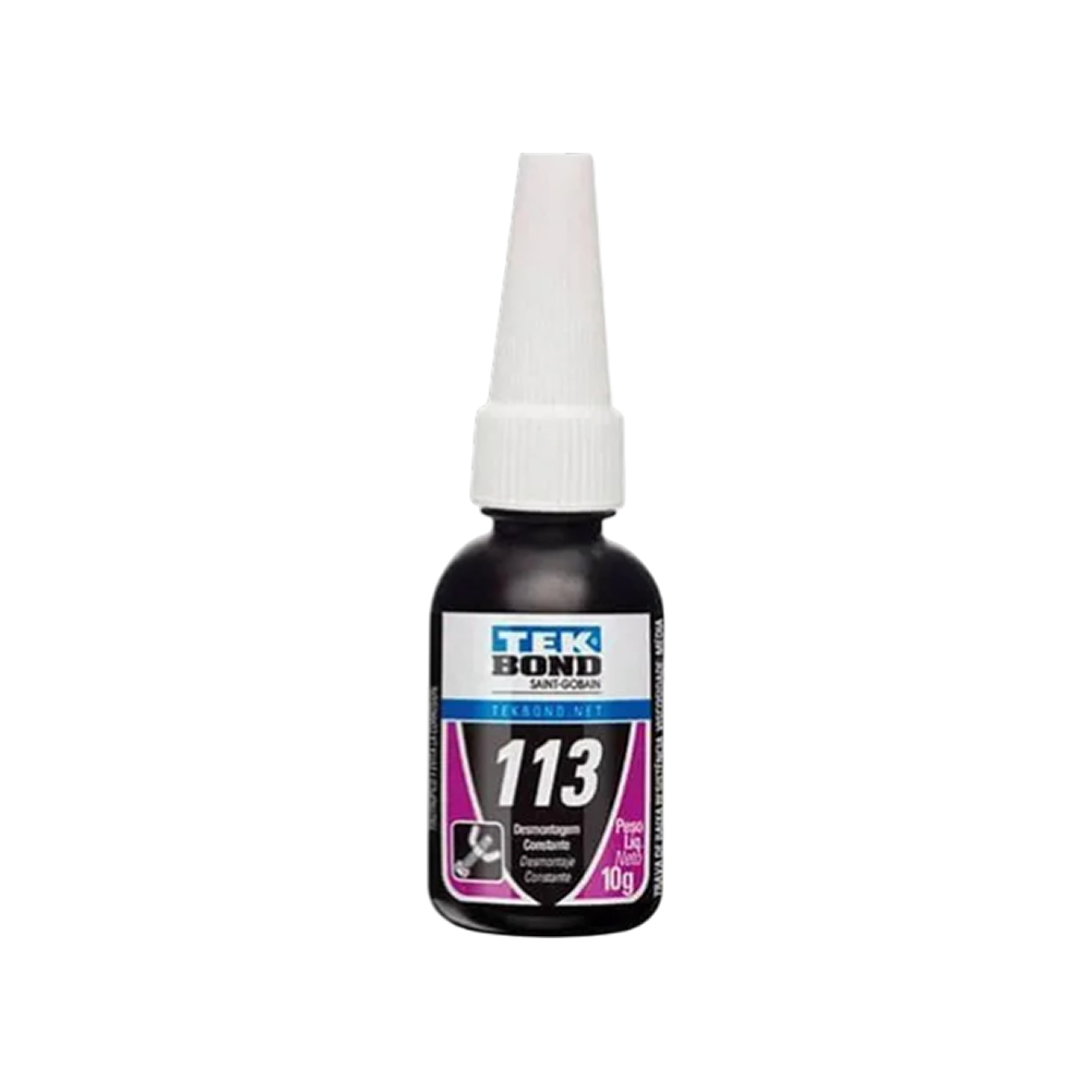 Adesivo Trava Rosca Baixo Torque 113 Violeta 10g Tekbond
