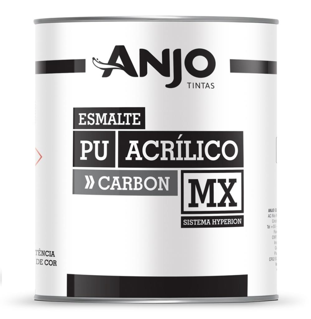 TINTA ESMALTE PU ACRILICO CARBON MX 3,6L BRANCO S/CATAL ANJO