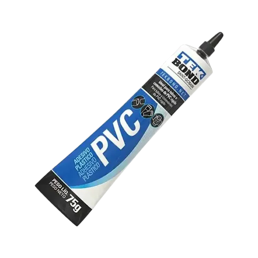 Adesivo Cola Tubo PVC Bisnaga 75g Tekbond
