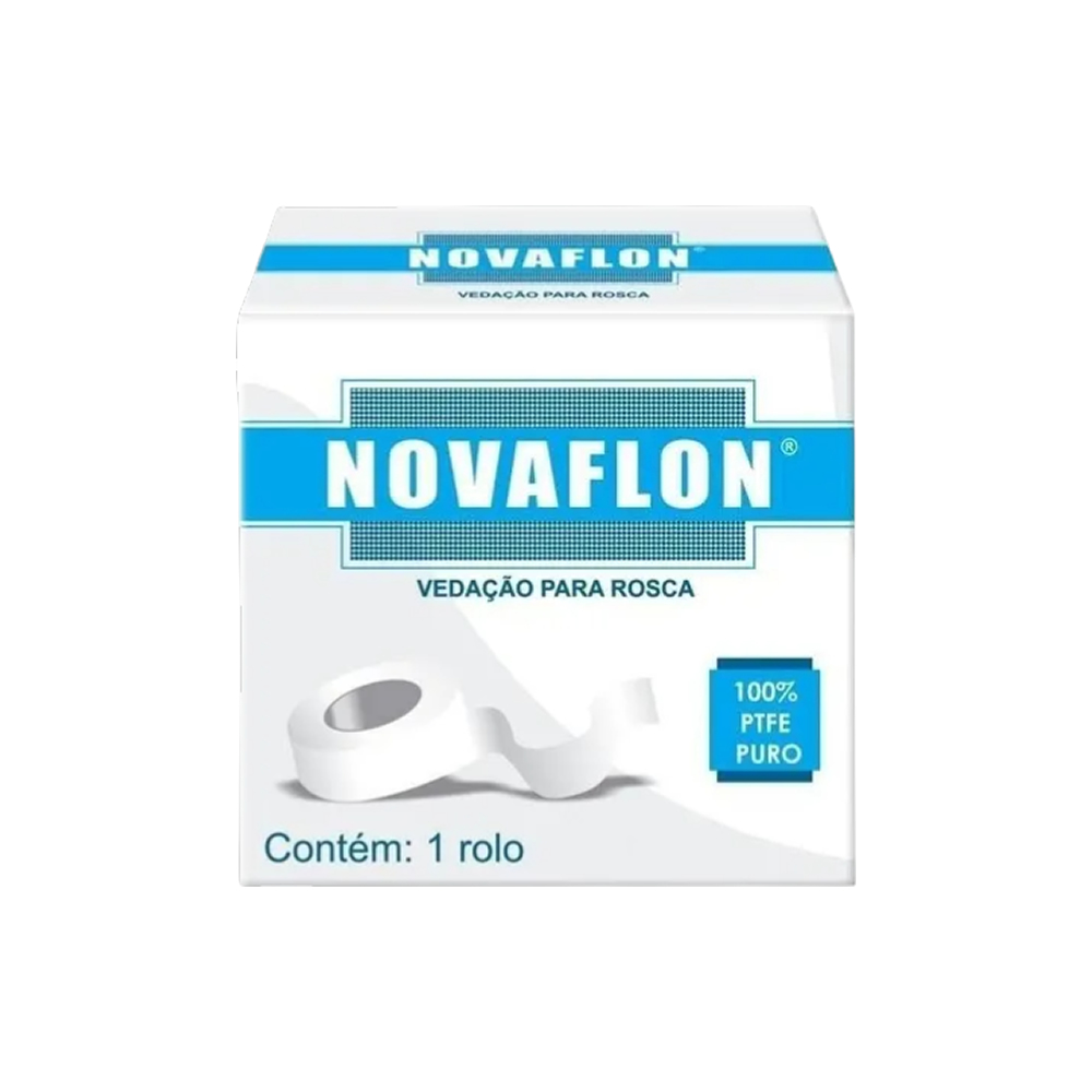 Fita Veda Rosca 12mm x 10m Novaflon