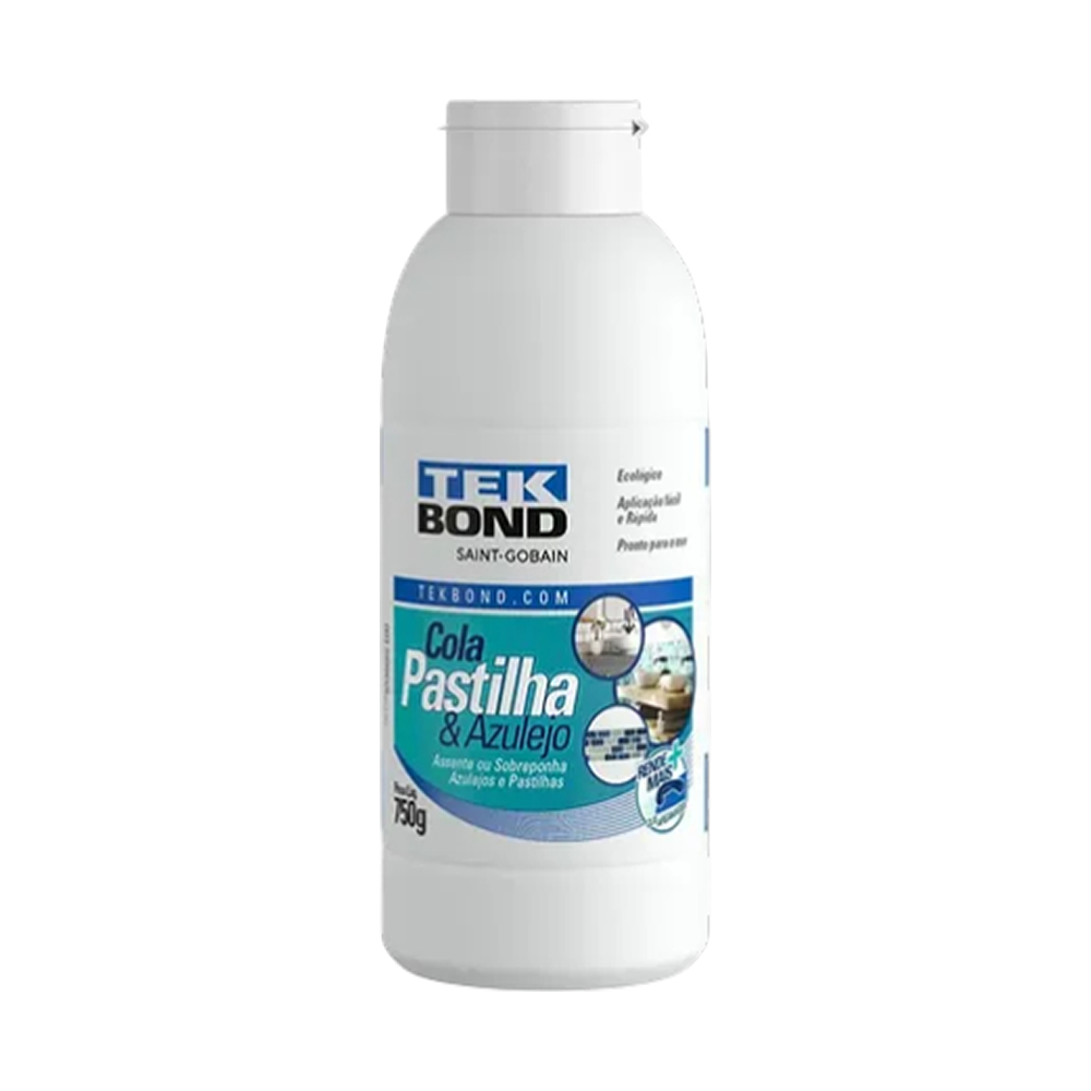 Massa Cola Assentar Pastilha Azulejo Ceramica 750g Tekbond