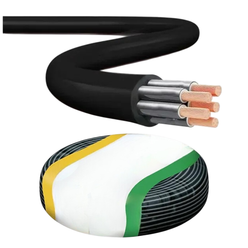 Fio Cabo PP Controle 5x1,5mm 25mt RCM/Sil Flexível Preto 1KV