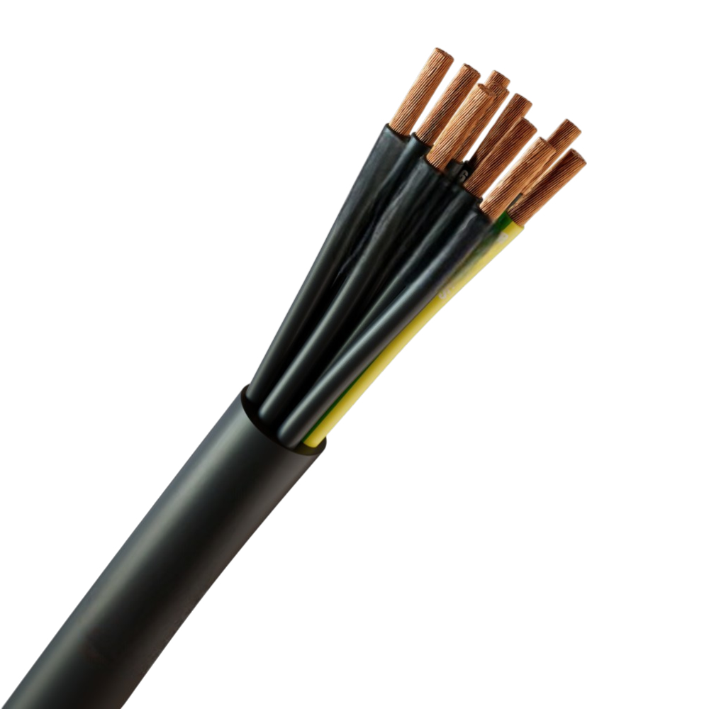 Fio Cabo PP Controle 9x1,5mm 1mt RCM/Sil Flexível Preto 1KV