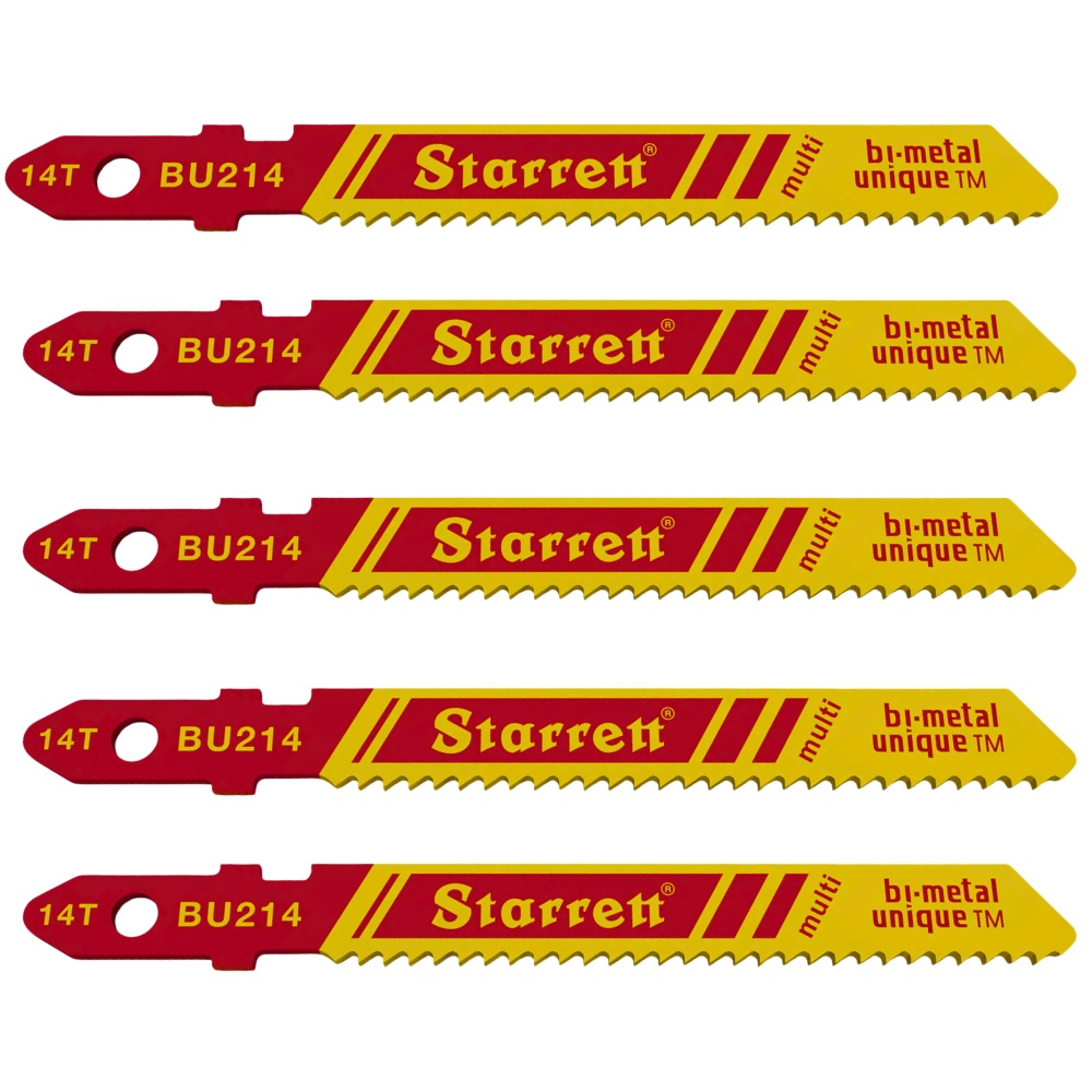 Lamina Serra Tico-tico Multimaterial 50mm 5PC Starrett BU214