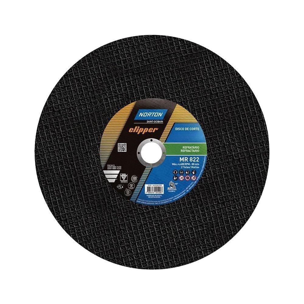 Disco Corte Refratario 305mm P/Policorte 12x1" Norton MR822
