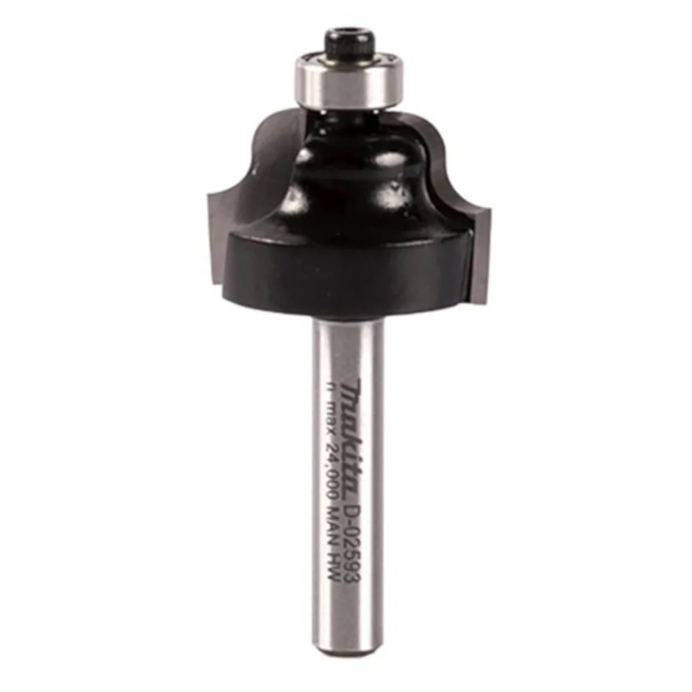 Fresa haste 1/4" Borda Romana C/ Rolamento - Makita D-02593