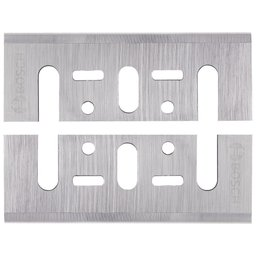 Faca Plaina 82mm Larga HSS Corte Fino 2PC Carbonpecas