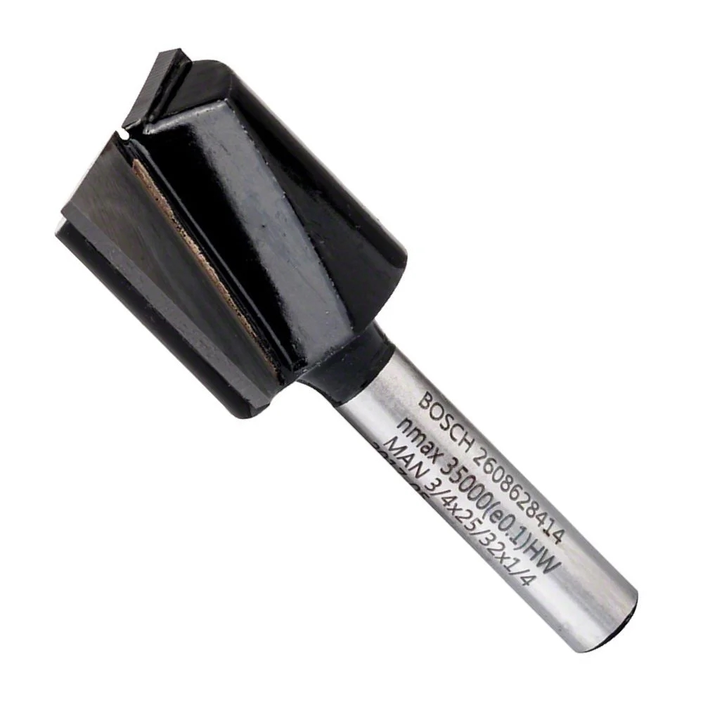 Fresa Haste 1/4" paralela dupla 3/4" - Bosch 2608628414