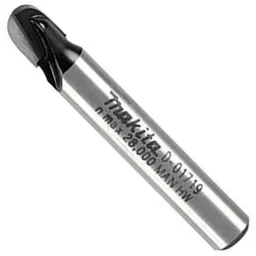 Fresa haste 1/4" ponta U 1/4" - 6,35mm - Makita D-01719