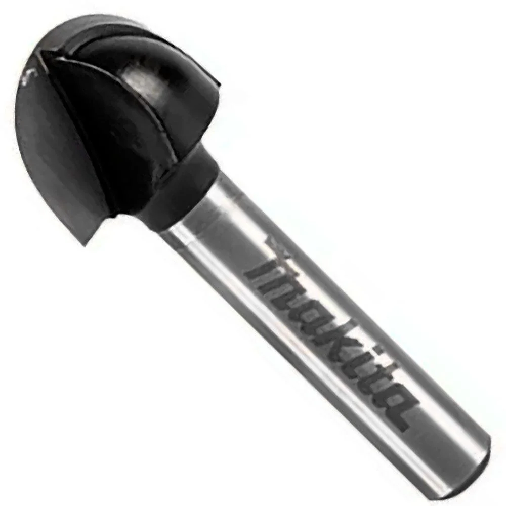 Fresa haste 1/4" ponta U 5/8" - 15,87mm - Makita D-01747