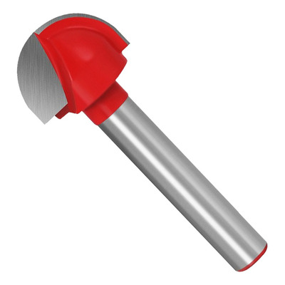 Fresa Haste 1/4" Rasgo U/Ponta U 1/2" Rocast 91,0006