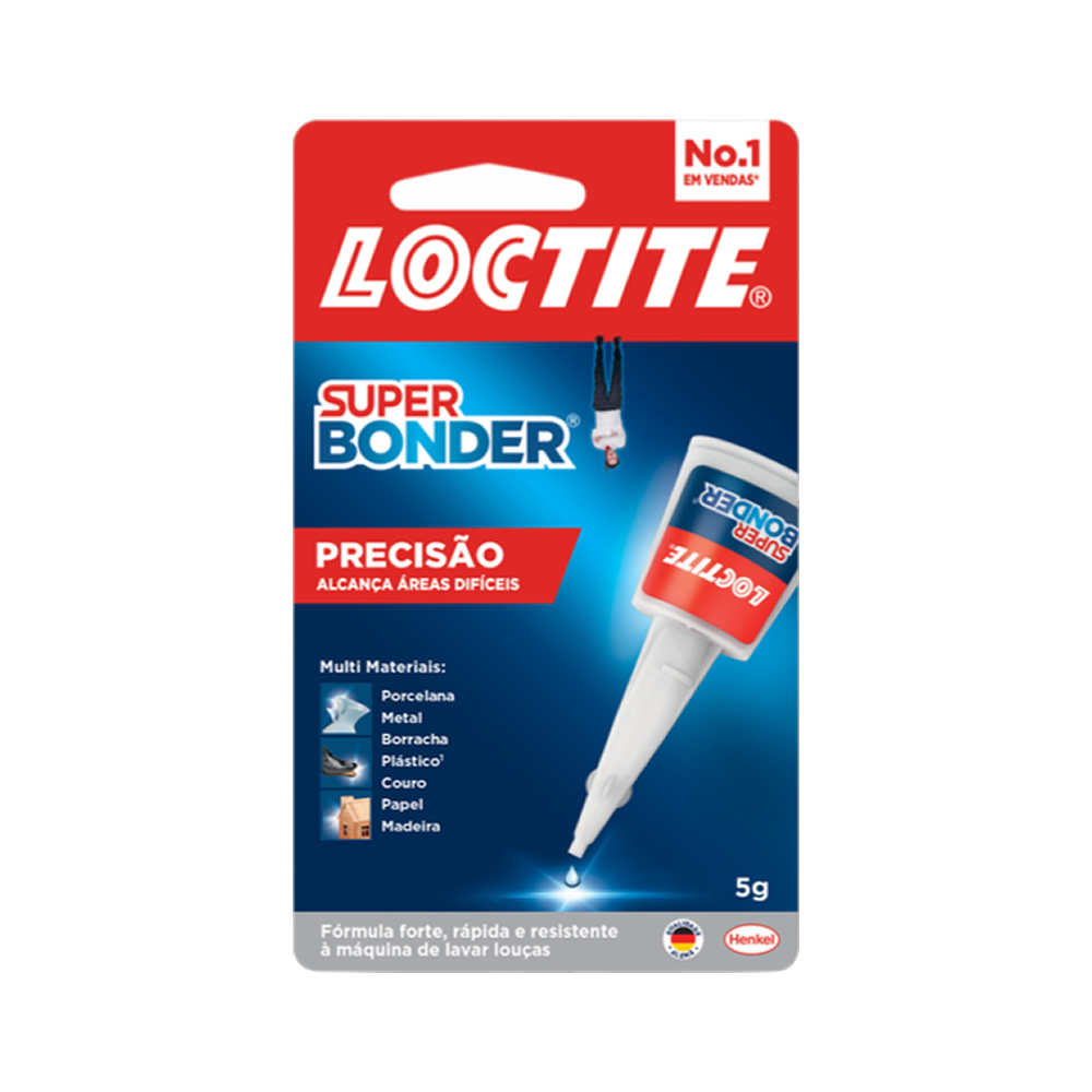 Cola Instantânea Precisão Super Bonder 5g Loctite Henkel
