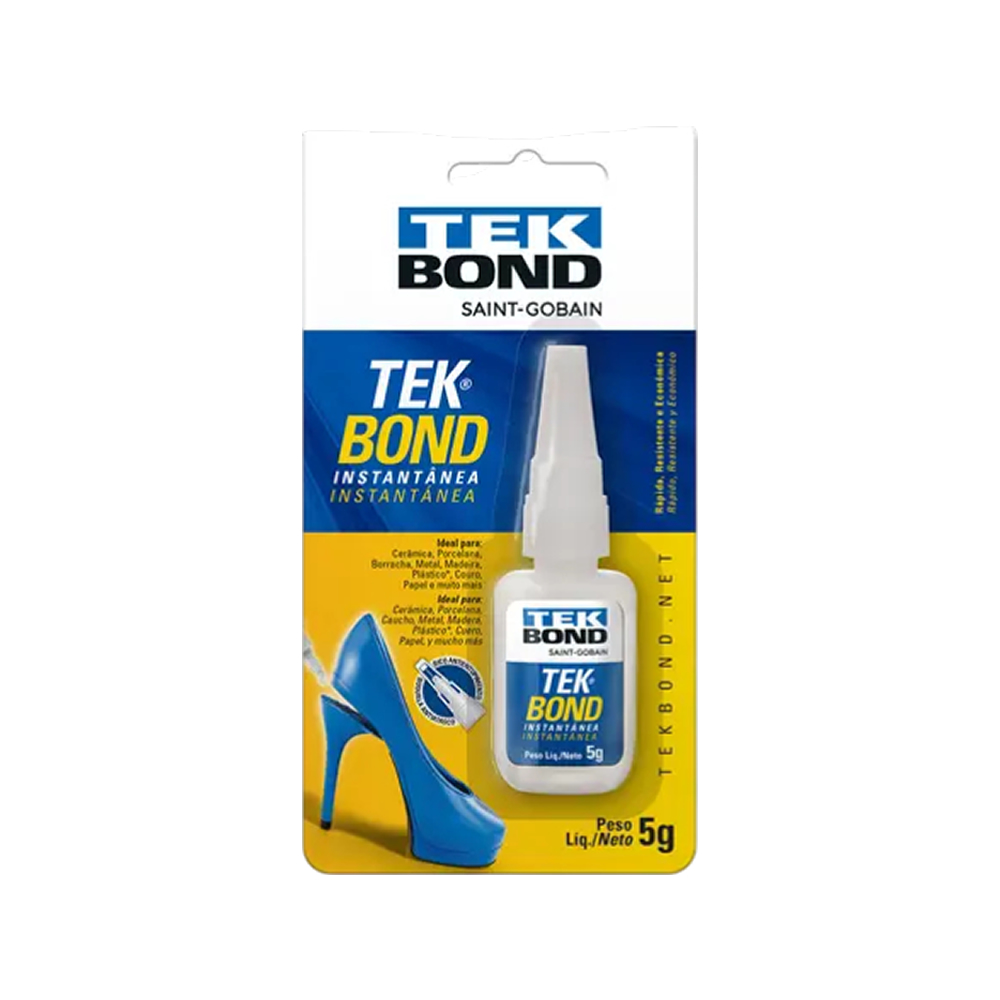 Cola Instantânea Blister 5g Tekbond