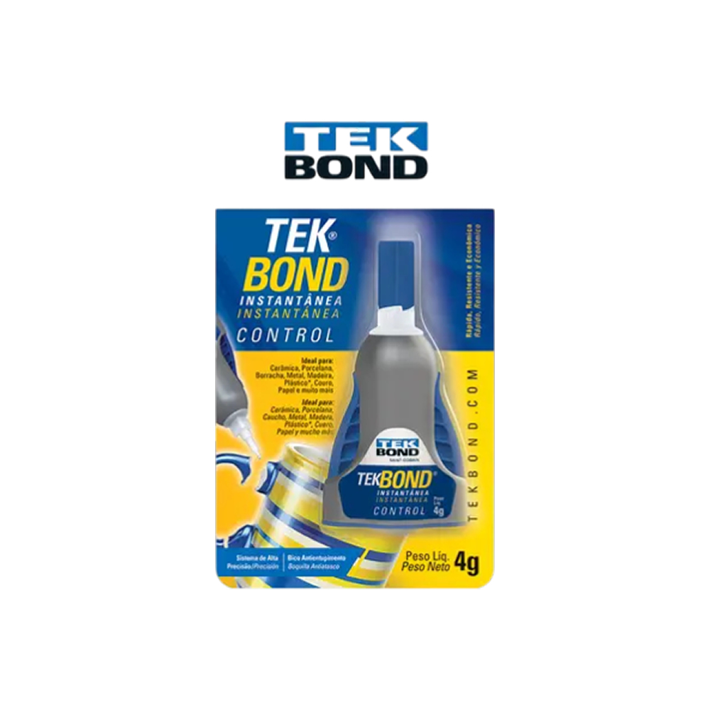 Cola Instantânea Control 4g Tekbond