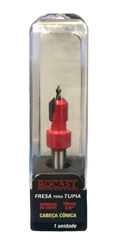 Fresa Haste 5/16" Cabeca Conica 3/8" Rocast 91,0016