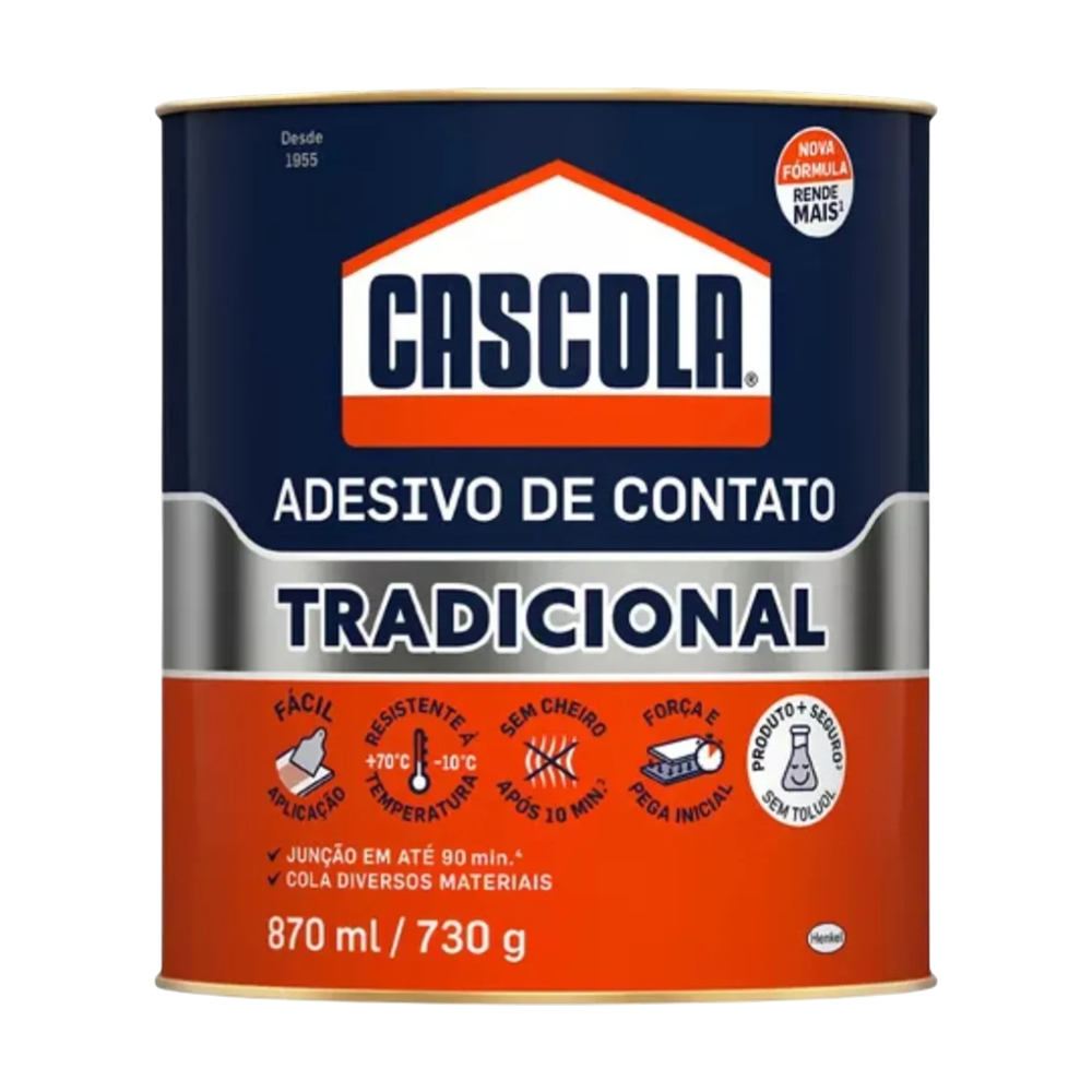 Cola Contato Tradicional Cascola 730g Henkel