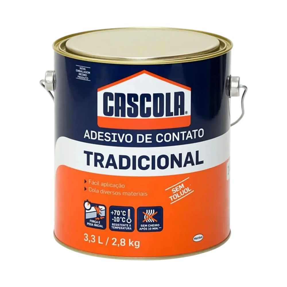 Cola Contato Tradicional Cascola 2,8kg Henkel