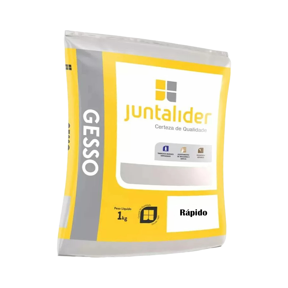 Gesso Rápido 1kg Juntalíder