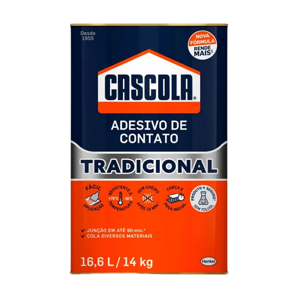 Cola Contato Tradicional Cascola 14kg Henkel