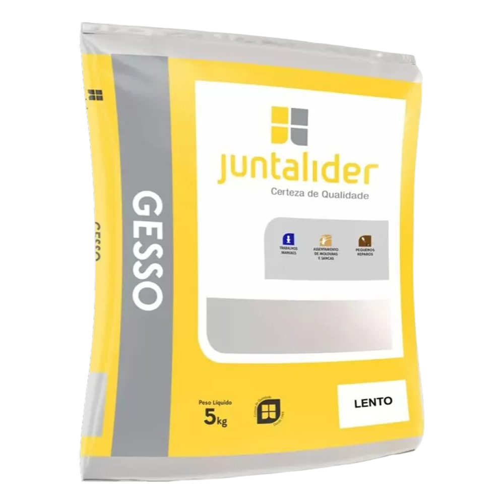 Gesso Lento 5kg Juntalíder