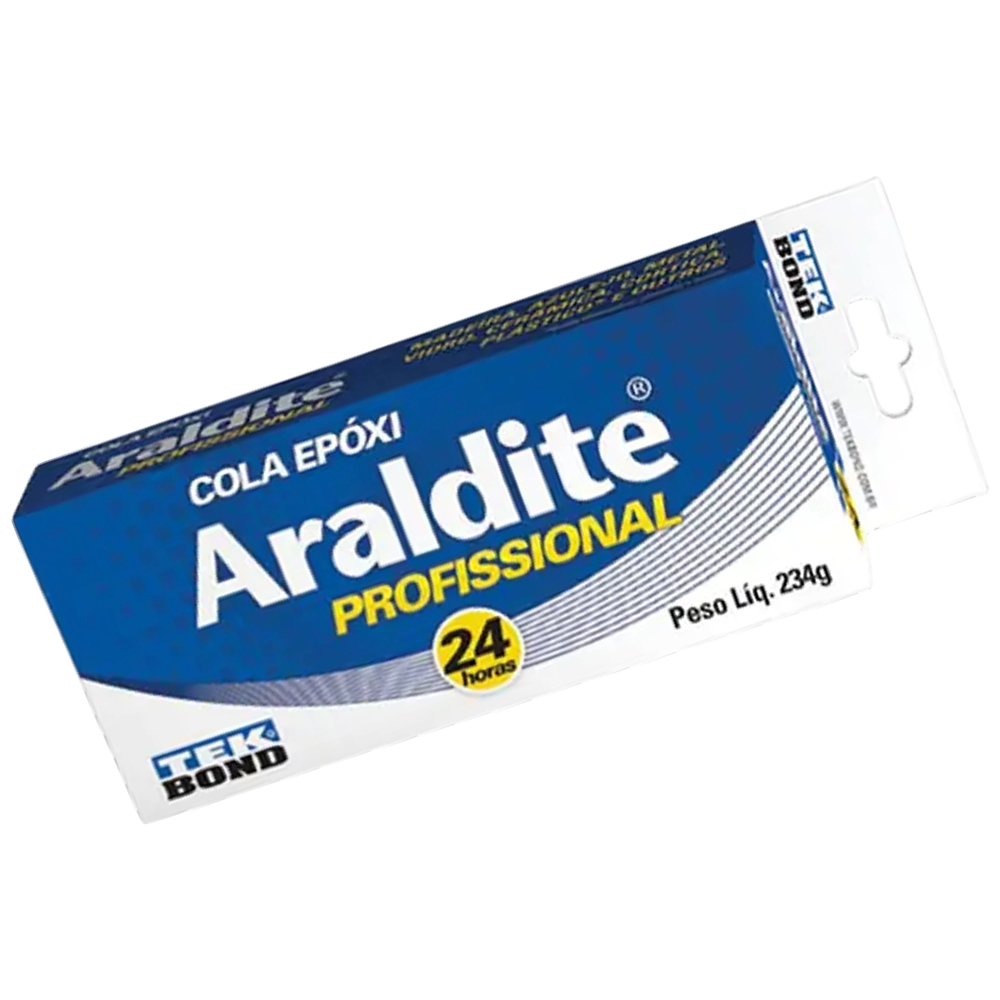 Cola Adesivo Epóxi Araldite Profissional 234g Tekbond