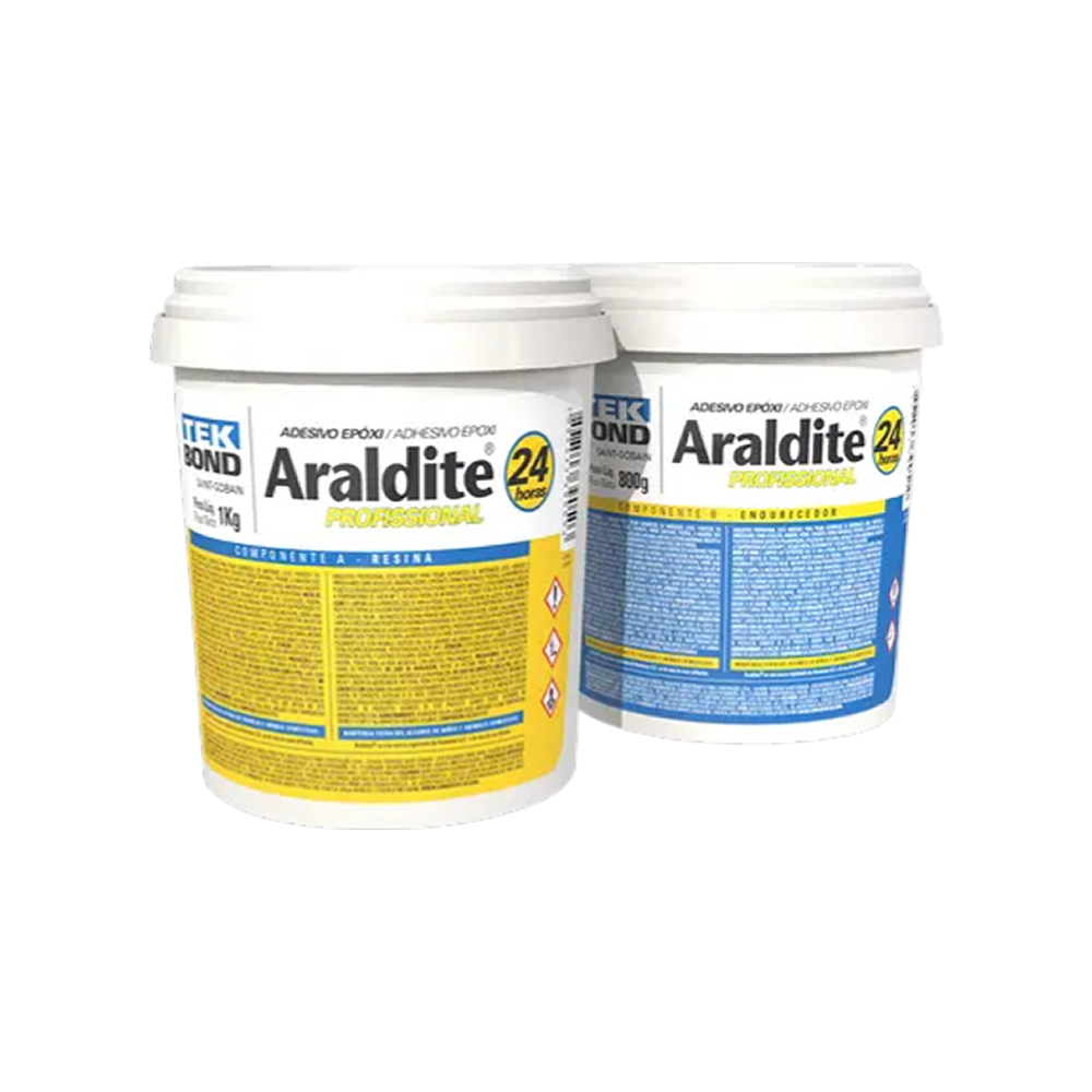 Adesivo Epóxi Cola Araldite Profissional 90min 1,8kg Tekbond