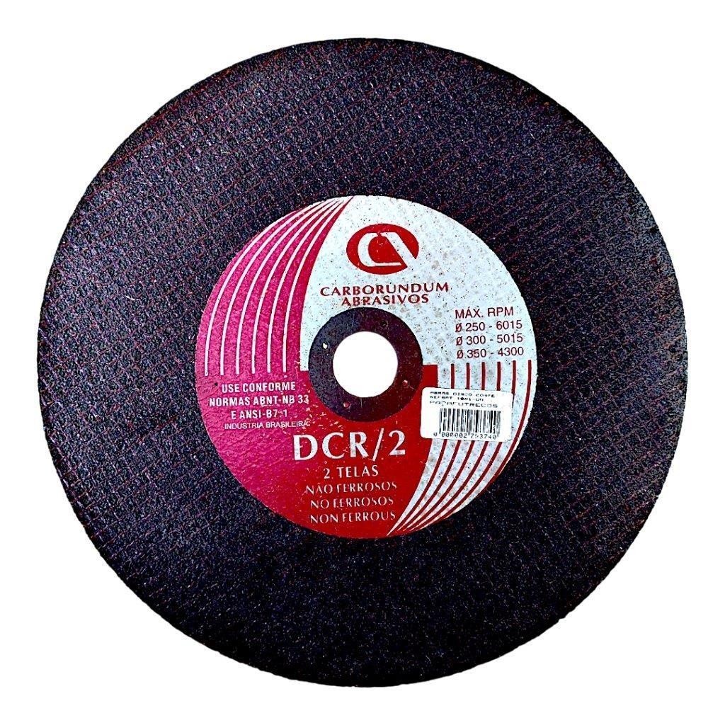 Disco Corte Refratario 254mm P/Policorte 10x1" Carborundum DCR