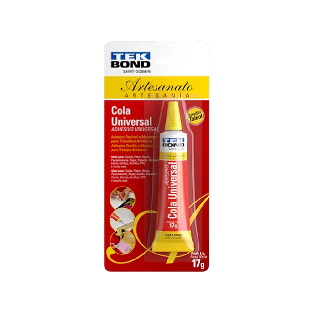 Cola Universal Artesanato 17g Tekbond