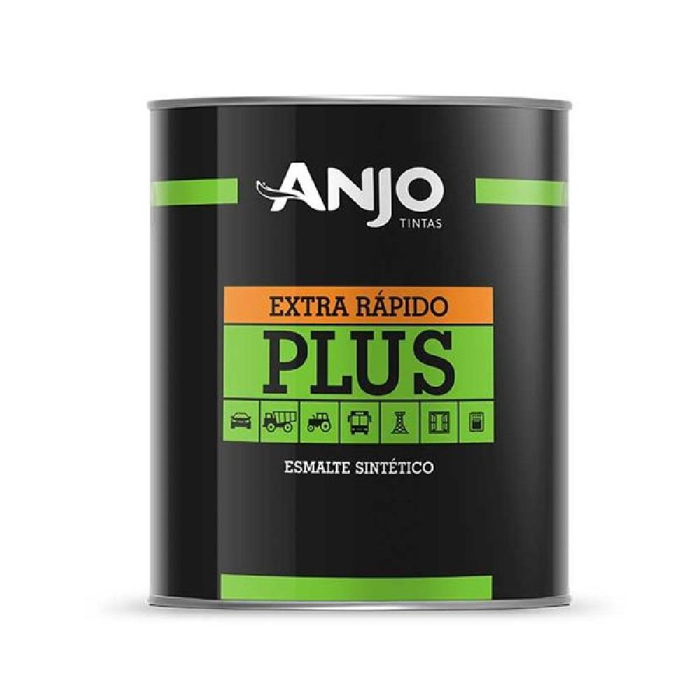 Tinta Esmalte Sintetico Preto Chassis 0,9L Anjo ERPLUS