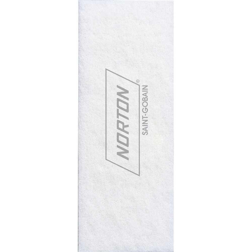 Folha lixa Fibra 260x100mm Bear tex Branca Sem risco Norton