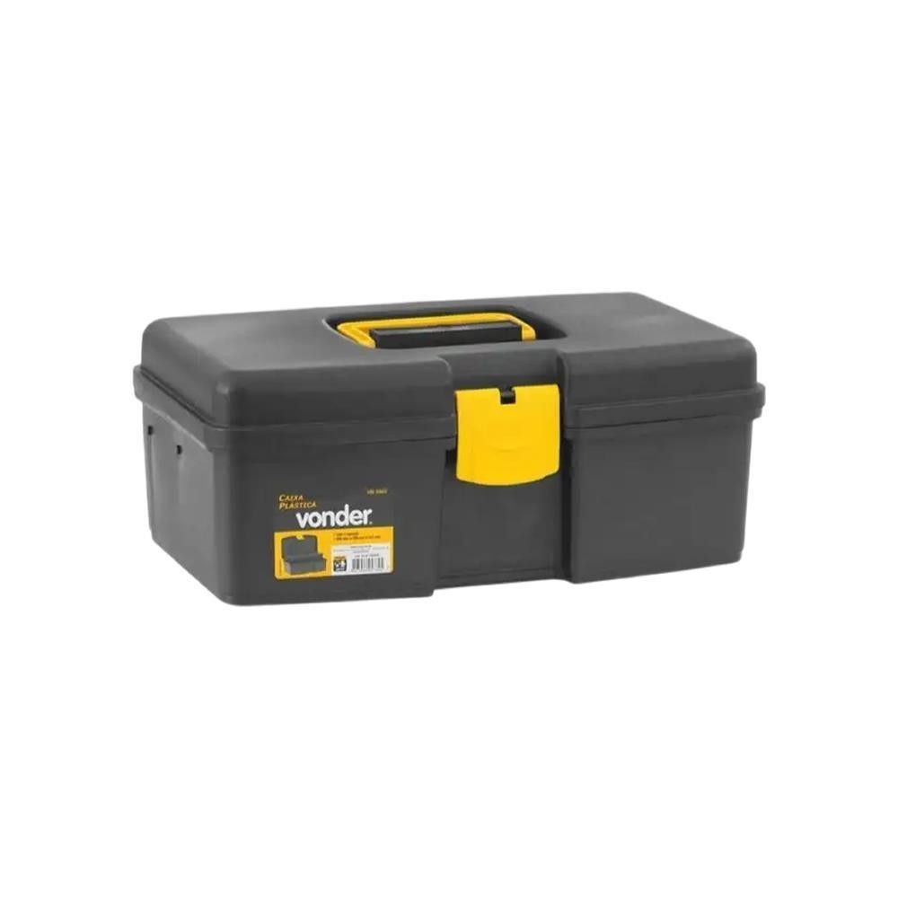 Caixa Ferramentas Bau Pvc 3,5kg 35x23x16cm Vonder VD1002