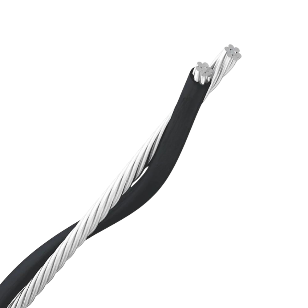 Cabo Elétrico Alumínio Multiplexado Duplex 16mm 1mt