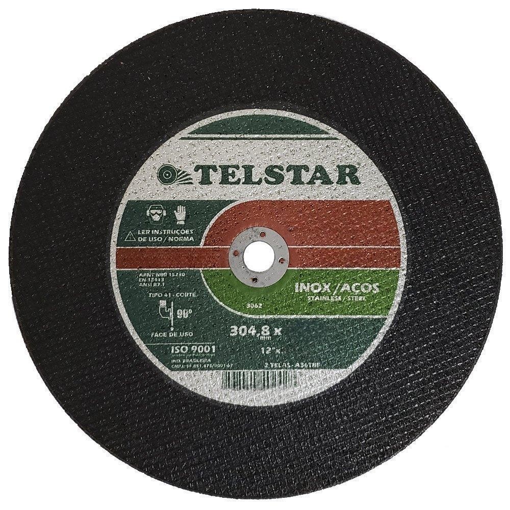 Disco Corte Inox 305mm P/Policorte 12x5/8" Telstar