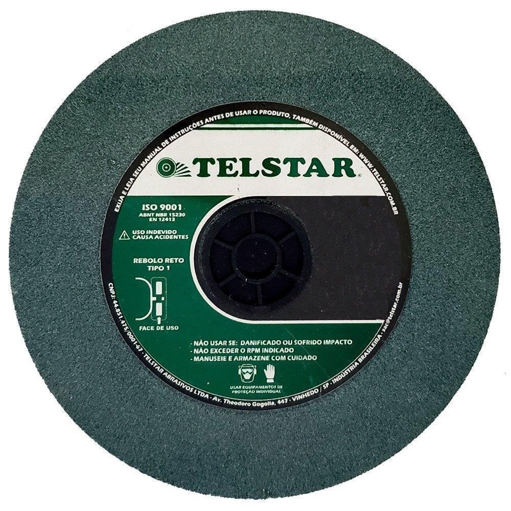 Rebolo Afiar Widea Verde Reto 6x3/4x1.1/4 Grão 120 Telstar GC