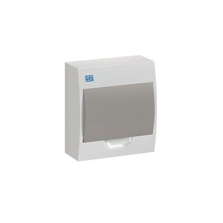 Caixa de distribuição PVC sobrepor 08DIN QDW02-8FS 11377403