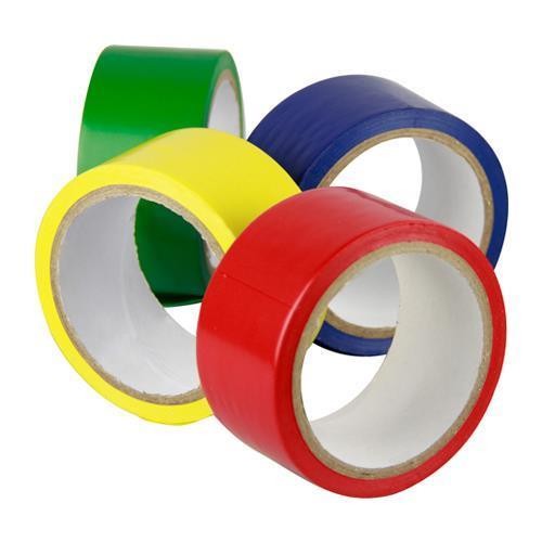 Fita para demarcação de solo 48 mm x 14 metros amarela