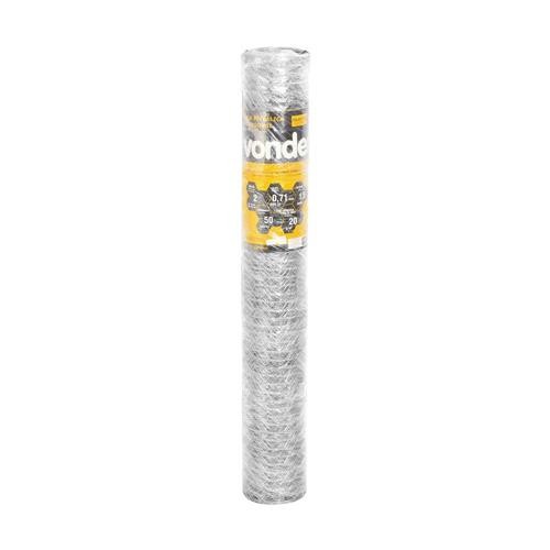 Tela hexagonal 50 mm galinheiro F22 1,5 MT (venda por metro) 8068122150
