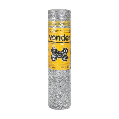 Tela hexagonal 75 mm mangueirão F16 1,0 MT (venda por metro) 8068316100