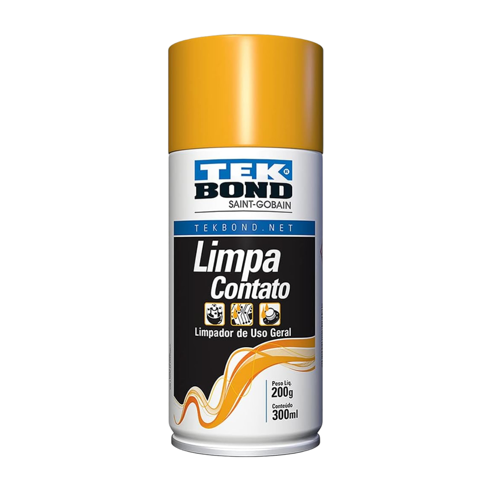 Limpa Contato Elétrico Spray 300ml/200g Tekbond