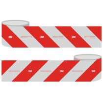Fita refletiva pára-choque 100 x 1,2 APENAS LADO ESQUERDO